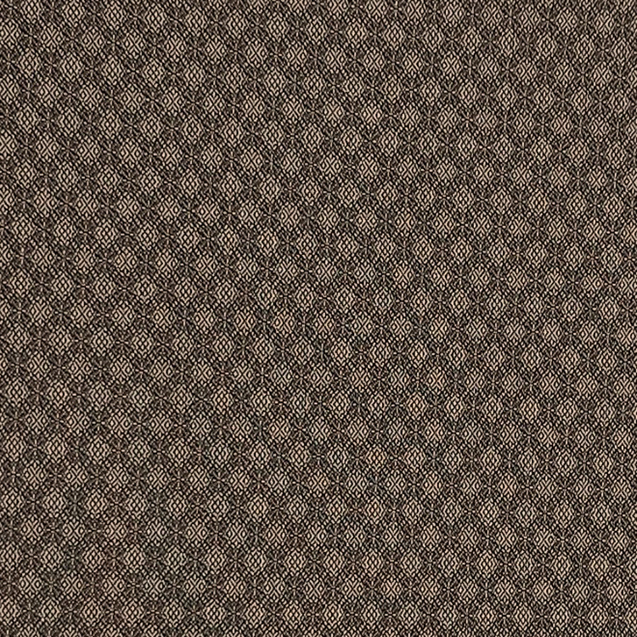 Jacquard feines Muster braun