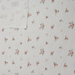 Rippjersey Blumen ecru