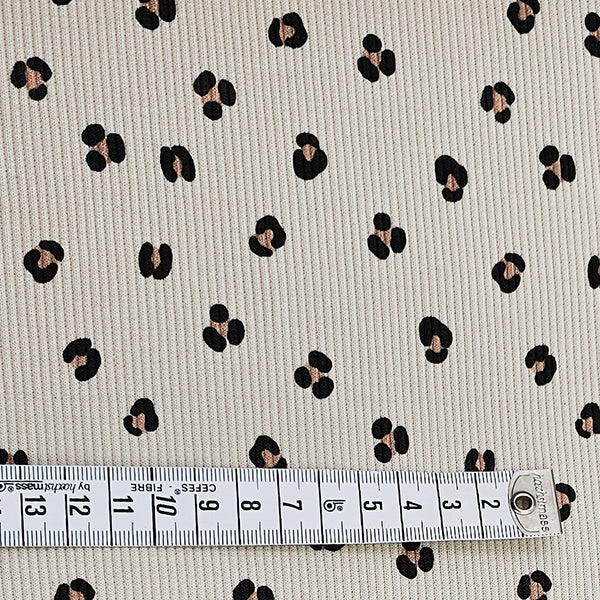 Rippjersey Leopard sand