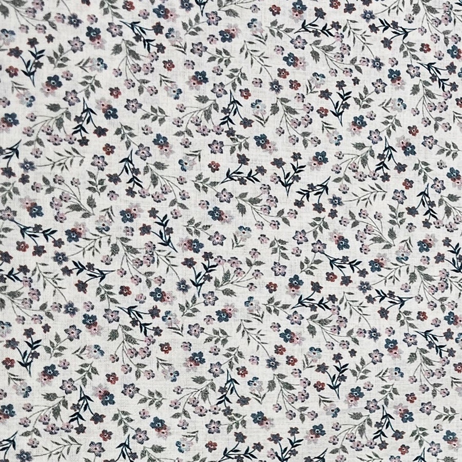 Trachten Stoffpaket in pastell grün mit Blumen Schürze