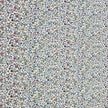Baumwoll-Voile Digital Blumen grün, gelb und rosa