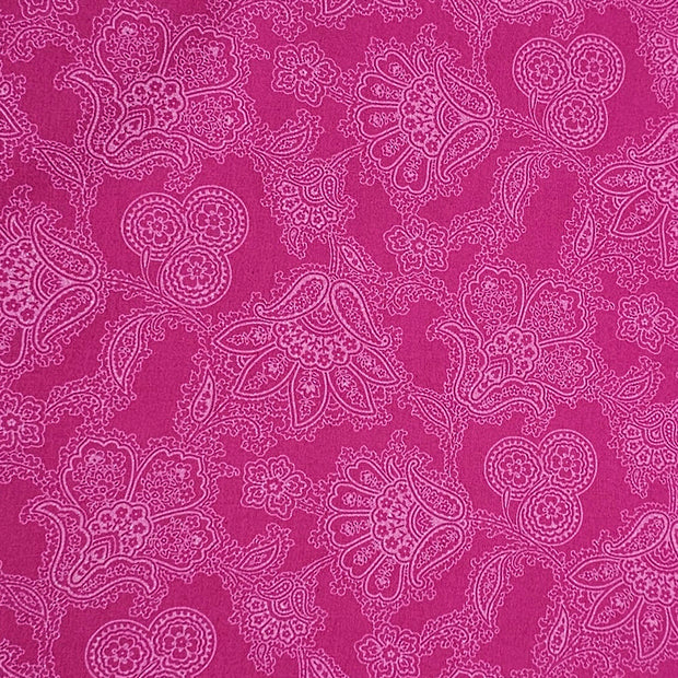 Baumwolle Paisley pink