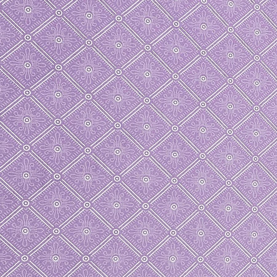 Trachten Stoffpaket flieder und lavendell mit Blumen Schürze