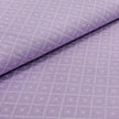 Baumwolle geometrisches Muster lavendel