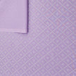 Baumwolle geometrisches Muster lavendel