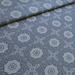 Baumwolle Ornamente dunkelblau