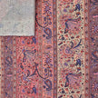 Baumwollsatin fein Paisley mit Streifen