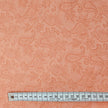 Baumwolle Paisley Pastell orange