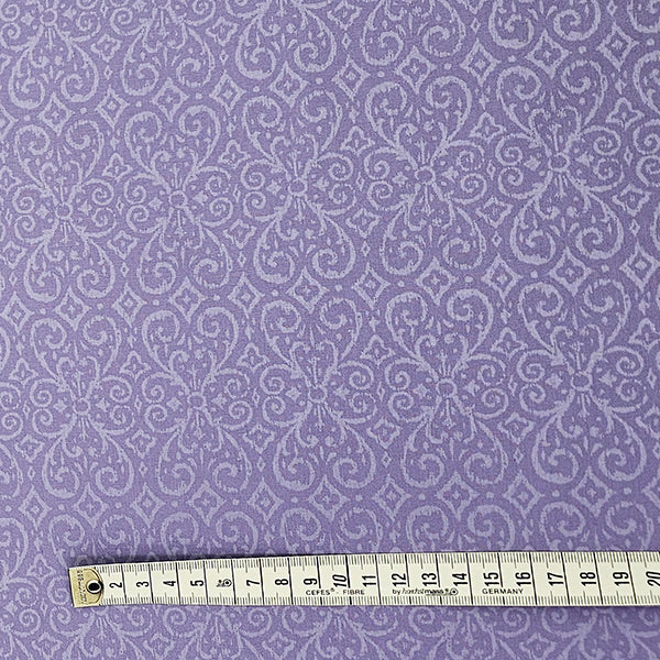 Baumwolle Ornamente lavendel