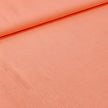 Leinen uni pastell orange