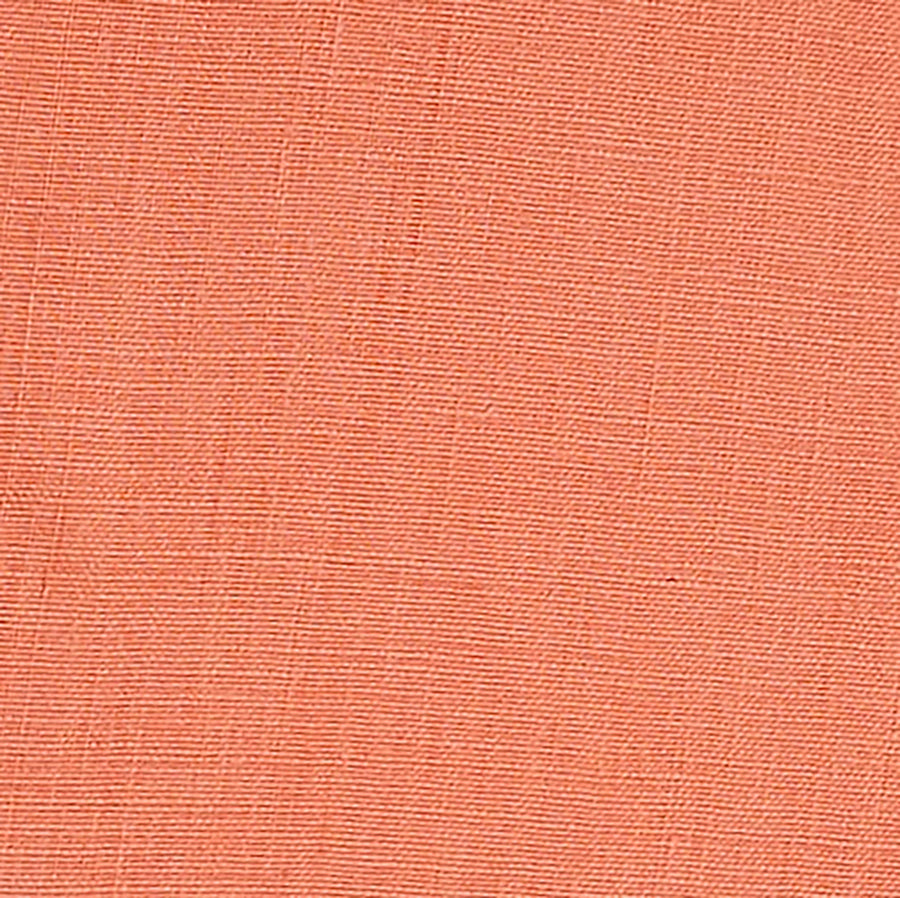 Leinen uni pastell orange