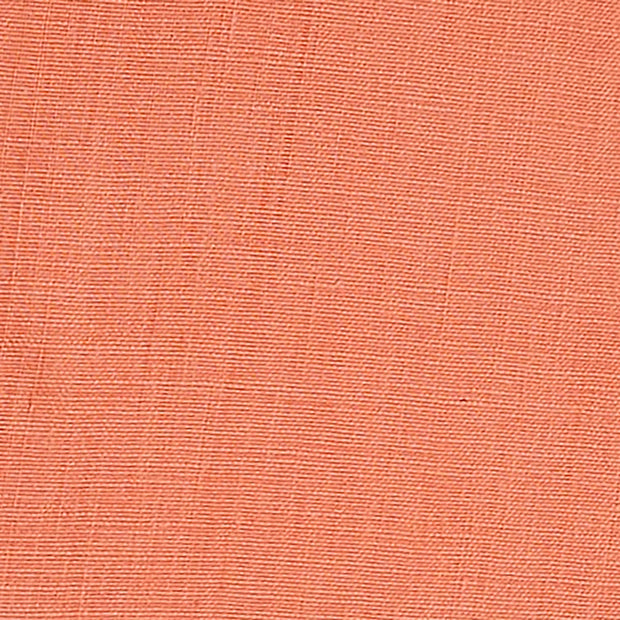 Leinen uni pastell orange