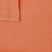 Leinen uni pastell orange