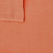 Leinen uni pastell orange