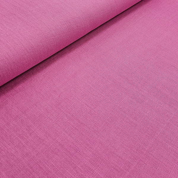 Leinen uni rosa