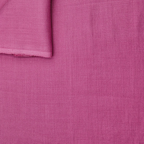 Leinen uni rosa