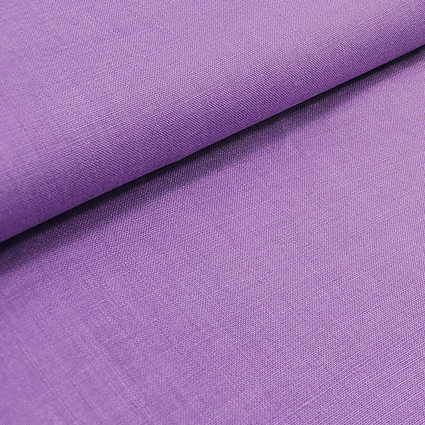 Leinen uni lavendel