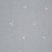 Jeansstoff Schleifen bestickt