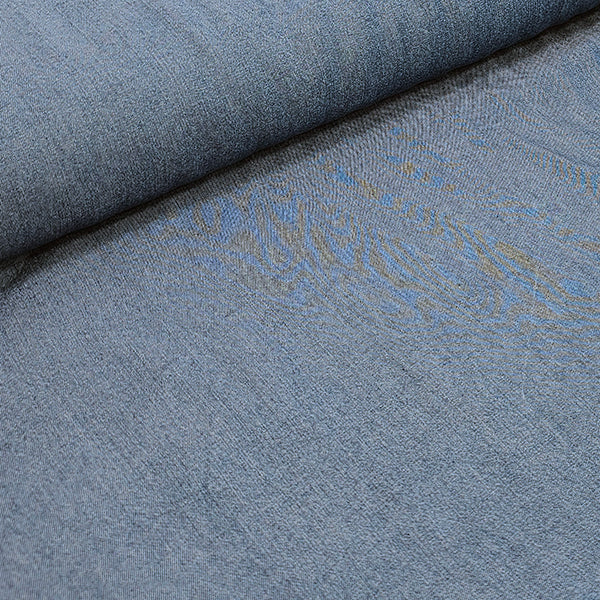 Jeansstoff Lyocell blau