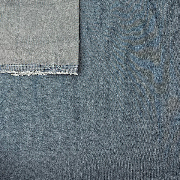Jeansstoff Lyocell blau