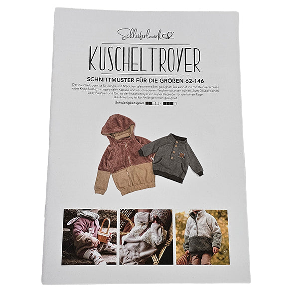 Papierschnittmuster Kuschel Troyer 62-146