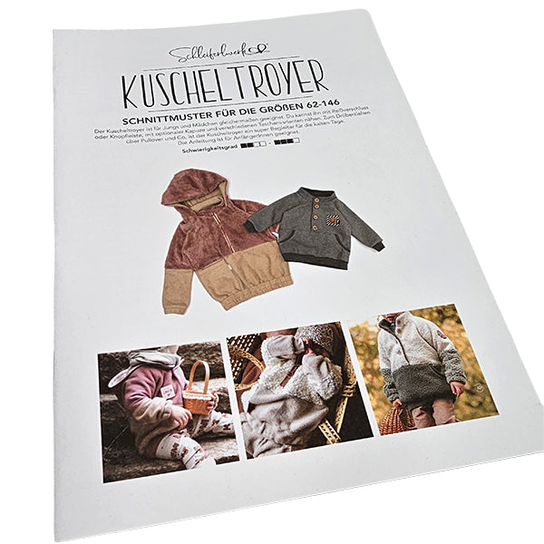 Papierschnittmuster Kuschel Troyer 62-146