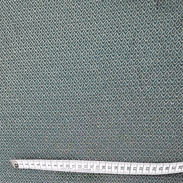 Jacquard Rauten grün