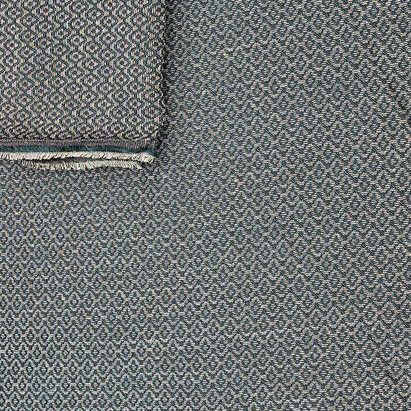 Jacquard Rauten grün