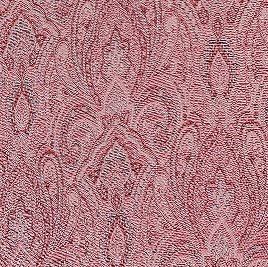 Jacquard Ornamente rosa und rot