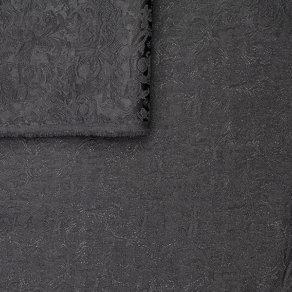 Jacquard Ranke allover schwarz