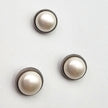 Perlenknopf weiß 11mm