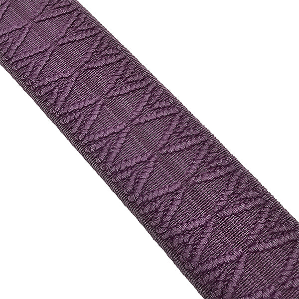 Elastic Band Triangles Aubergine 4cm
