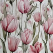 Baumwolle Tulpen rosa