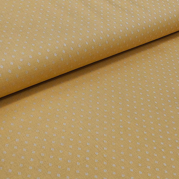 Jacquard Rauten gelb
