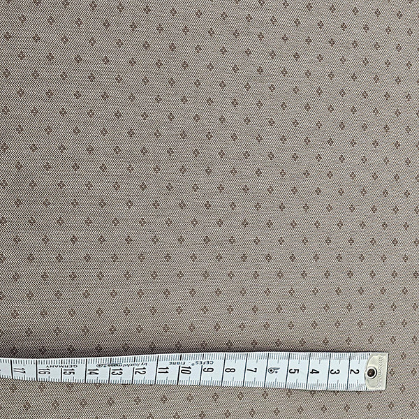 Jacquard Rauten hellbraun