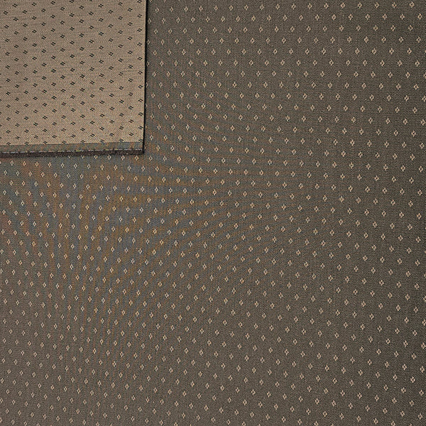 Jacquard Rauten braun