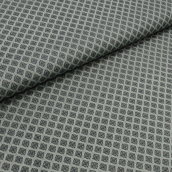 Baumwolle Ornamente Tannengrün