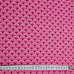 Baumwoll-Popelin Blatt pink