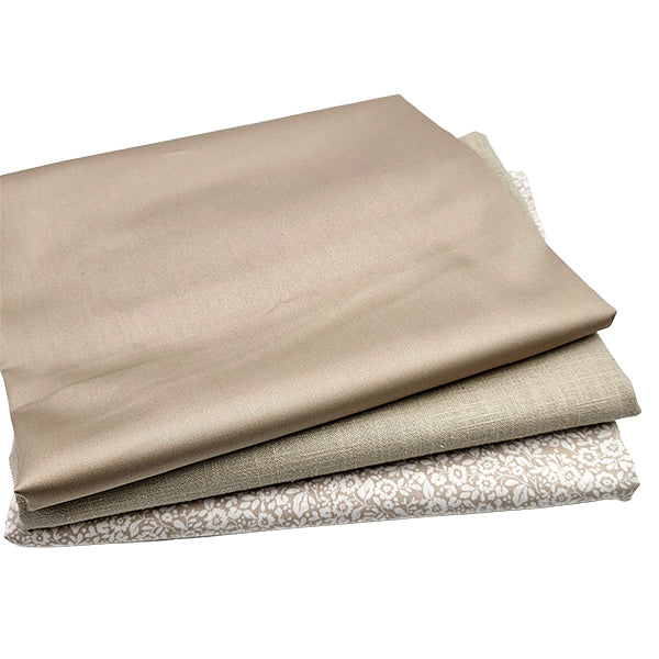 Trachten Stoffpaket sand mit Schürze in beige
