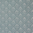 Baumwollsatin Ornamente helles petrol