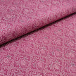 Baumwollsatin Ornamente aubergine