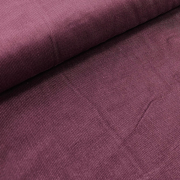 Babycord leicht Aubergine