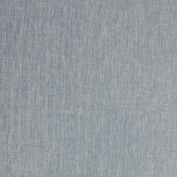 Leinen Fischgrät babyblau