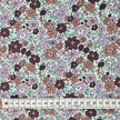 Jersey Blumen lila und flieder
