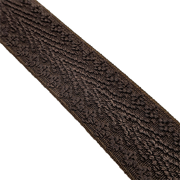 Elastic Band Relief dunkelbraun 4cm