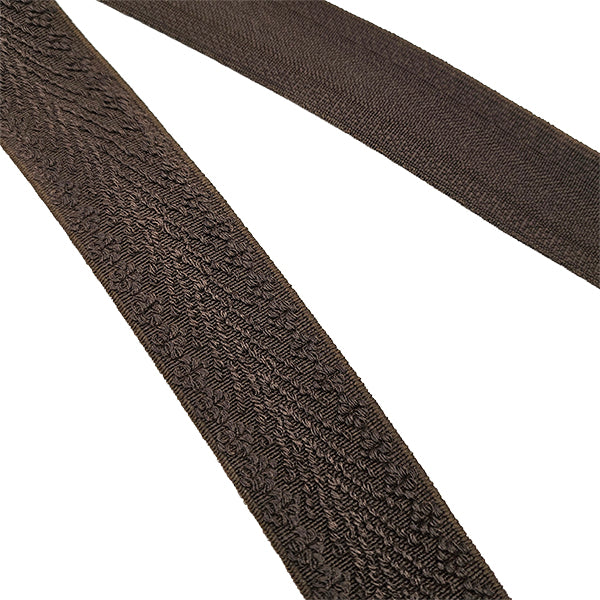 Elastic Band Relief dunkelbraun 4cm