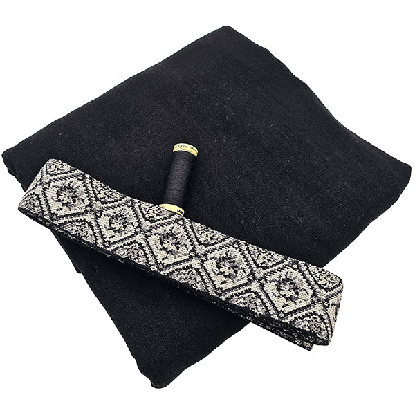 Nähpaket Rock Leinen Viskose