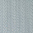 Zopf Jacquard/ Jersey hellblau