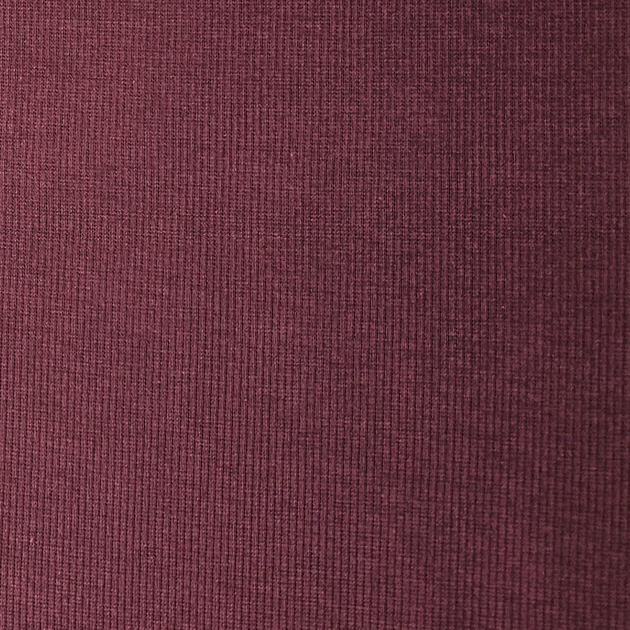 Rippjersey bordeaux