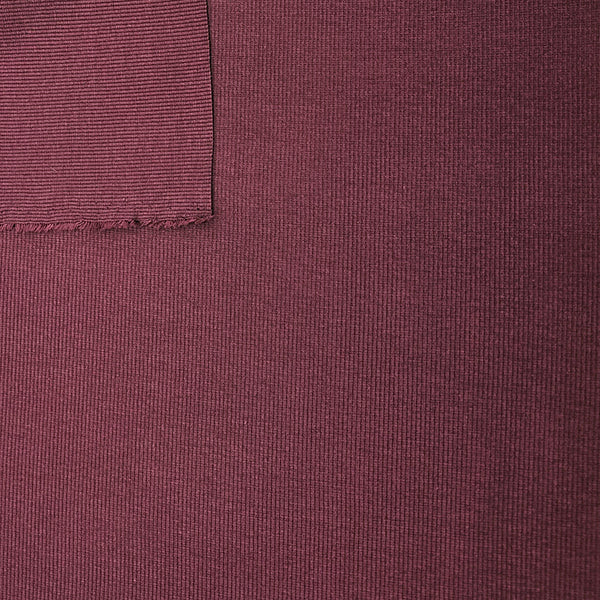 Rippjersey bordeaux